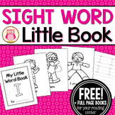 Sight Word Emergent Reader Freebie for the Sight Word I