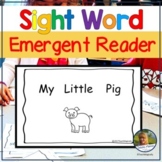 Sight Word Emergent Reader Kindergarten Reading Comprehens