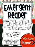 Sight Word Emergent Reader (have)