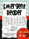 Sight Word Emergent Reader (it, is)