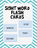 Sight Word Flash Card Bundle