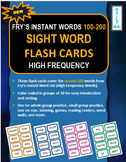Sight Word Flashcards: Fry's Instant Words 100-200