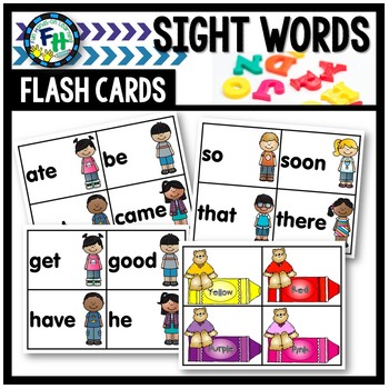 2 Teacher Created Activities Dolch 2nd Grade Sight Words Game & Flashcard Ring 