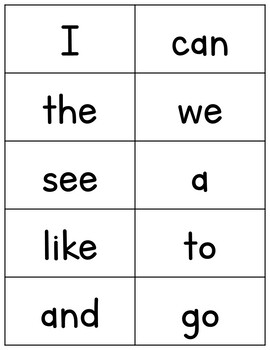 Sight Word Flashcards - Wonders Aligned by Picture it Primary | TPT