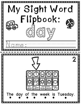 Word Flip Book