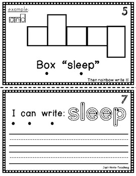 Sight Word Flip Book (Flipbook) - THINK