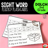 Sight Word Fluency Flashcards: DOLCH Second Grade