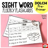 Sight Word Fluency Flashcards: DOLCH Pre-Primer