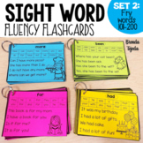 Sight Word Fluency Flashcards SET 2: FRY Words 101-200
