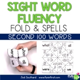 Sight Word Fluency Fold & Spell - Set 2