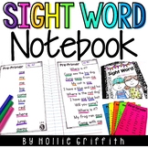 Sight Word Fluency Notebook Dolch 