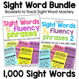 Sight Word Fluency Phrase Books Bundle