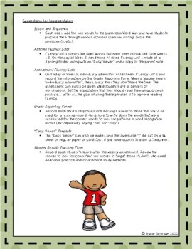 Sight Word Fluency Phrases for 1st Grade by Tracie Beckman ...