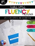 Sight Word Fluency Phrases for 1st Grade