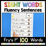 Sight Word Fluency Practice - Sight Words - Sentences - Reading Passages