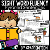 Sight Word Fluency Pyramid Sentences 3rd Grade GOOGLE SLID