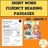 Sight Word Fluency Reading Passages | KG - Grade 2