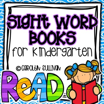 Sight Word Foldable Books for Beginning Readers by Buzz Into Kinder