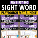 Sight Word Practice & Review Activities - Playdough Mats -