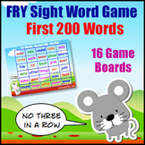 Sight Word Games - Fry List - First 200 Words