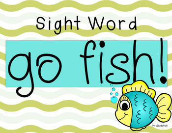 Preview of Sight Word Game