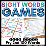 Sight Words Practice Games - Fry Second Hundred
