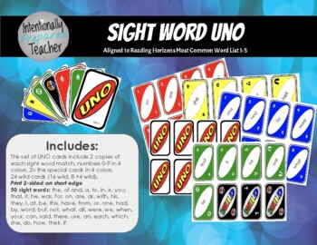 uno games teaching resources teachers pay teachers