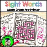 Sight Word Game with Pre-Primer Dolch Words | Trick Words 