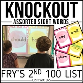 Sight Word Games - Fry's 2nd 100 List - Knockout