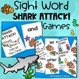 Sight Word Games In The Sea Shark Attack