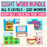 Sight Word Games Mega Bundle | 5 Activities - 5 Levels | B