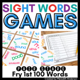 Sight Word Games and Practice Early Finisher Activity Sigh