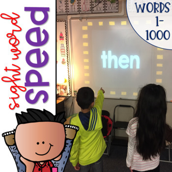 Preview of Sight Word Games of Speed MEGA Bundle for Sight Words 1-1000