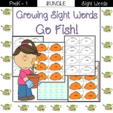 Sight Word Go Fish! (pre-primer/primer BUNDLE)