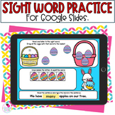 Spring Sight Words - Easter Activity - Google Slides™