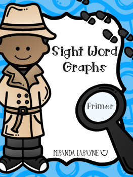 Preview of Sight Word Graphs - Primer Dolch Words