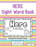 Sight Word "Here" Emergent Reader