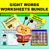 Sight Word High Frequency Word Worksheets Bundle