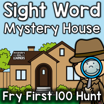 Preview of Sight Word Game - Mystery Hunt - Editable
