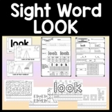 Sight Word LOOK {2 Worksheets, 2 Books, and 4 Activities!}
