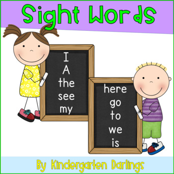 Sight Word List 1: Individual Instruction, No Prep, Emergent Readers