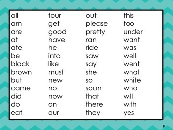 high frequency words 3rd grade