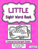 Sight Word "Little" Emergent Reader