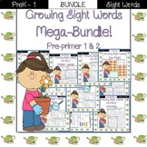 Sight Word- MEGA BUNDLE! Pre-Primer distance learning