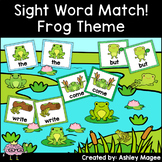 Sight Word Match - Frog Themed - 1st 100 Fry Sight Words