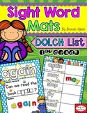 Sight Word Mats: DOLCH 1st Grade Words