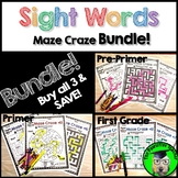 Sight Word Maze | Sight Word Game and Review | Trick Word 