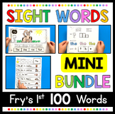 Sight Word Bundle - Writing - Fluency - Worksheets - Fry's