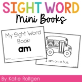 Sight Word Mini Book:  Am