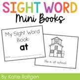 Sight Word Mini Book:  At